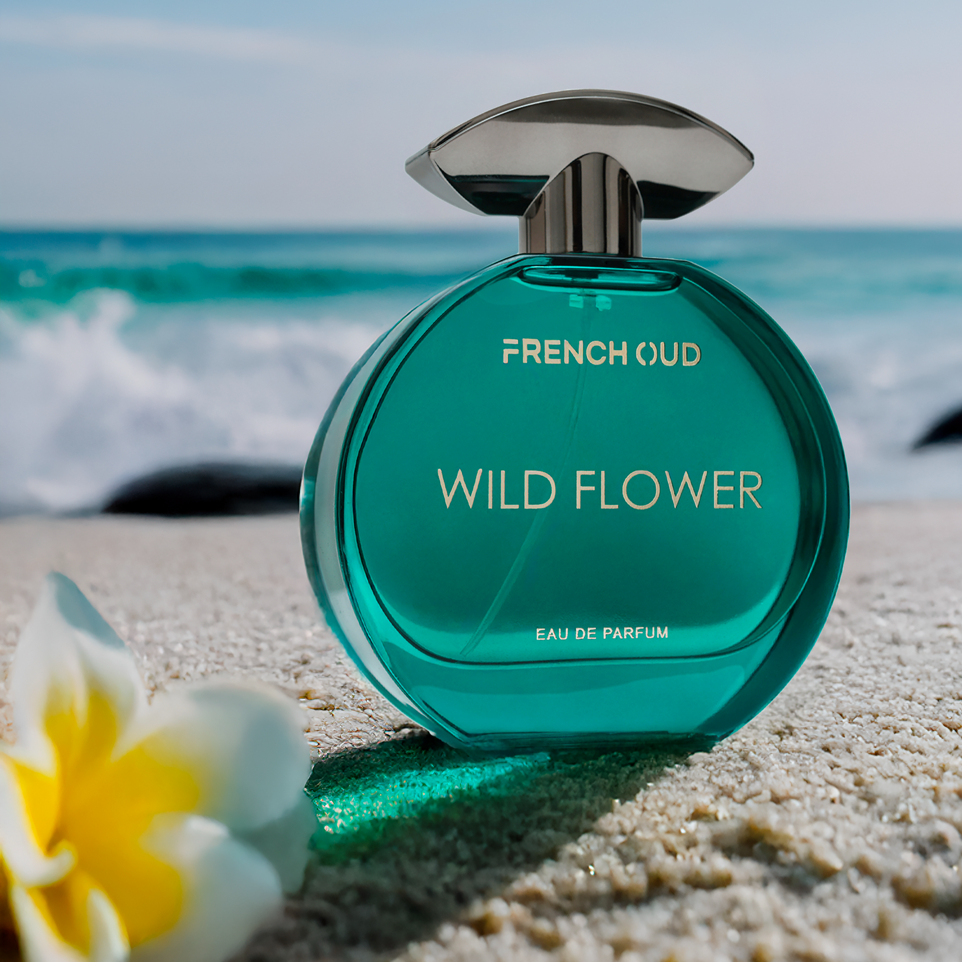 "WILD FLOWER Eau de Parfum – Elegant women’s perfume with notes of blackcurrant, rose, and vanilla in a premium bottle by Armondae"

